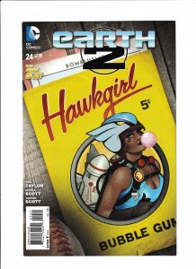 EARTH 2 #24 (2014) ANT LUCIA | BOMBSHELLS HAWKGIRL