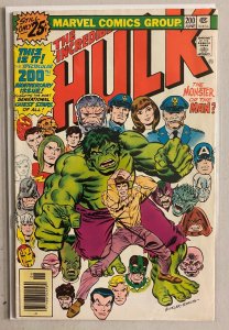 Incredible Hulk #200 The Hulk shrinks 5.0 (1976)