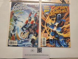 4 Captain Marvel Marvel Comic Books #24 25 26 27 37 RC43