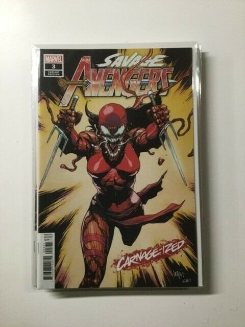 Savage Avengers 3 Variant Near Mint Marvel HPA