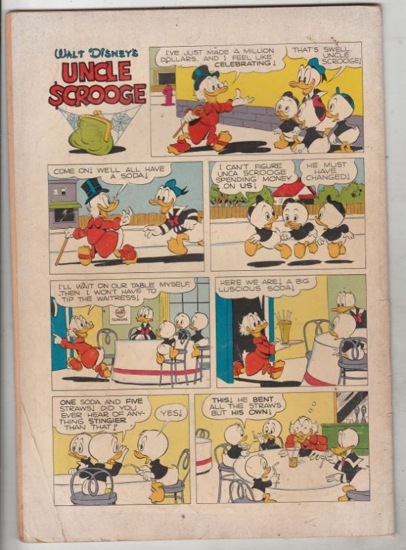 Uncle Scrooge, Walt Disney #5 (Mar-54) VG+ Affordable-Grade Uncle Scrooge