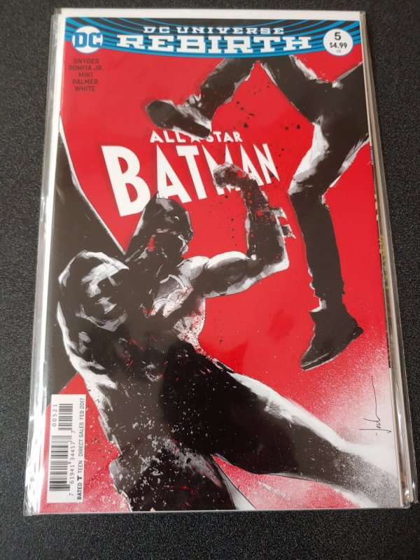 ​ALL STAR BATMAN #5 JOCK COVER