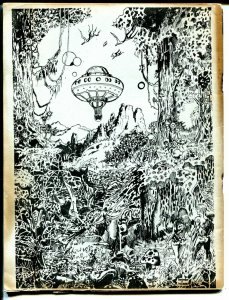 Galactic Illustrations #2 1968-Cosmic Wind-Keith Tucker-500 copy print run-VG 