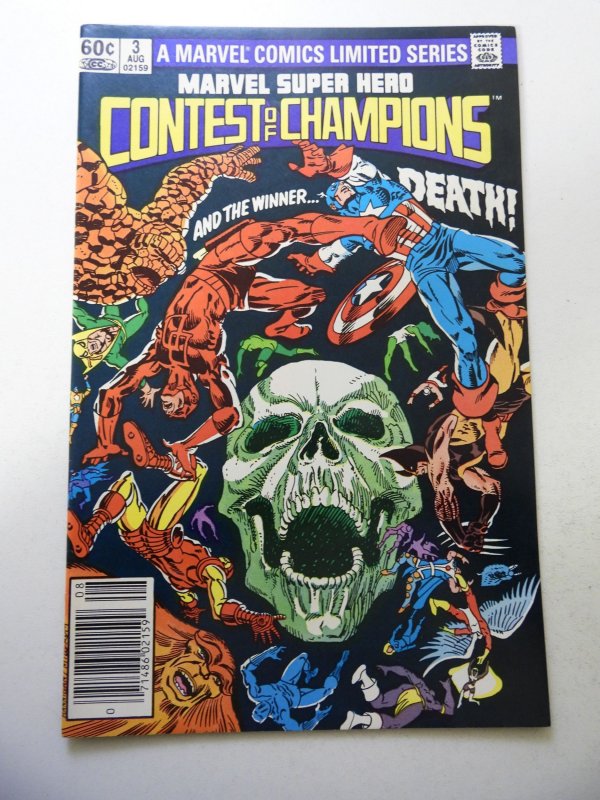 Marvel Super Hero Contest of Champions #3 (1982) VF- Condition
