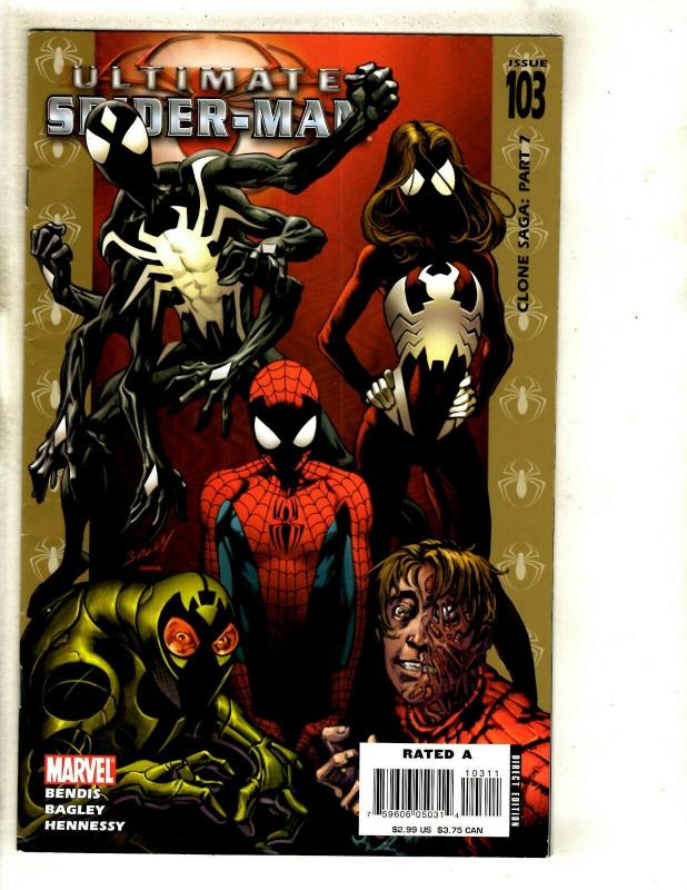 10 Ultimate Spider-Man Marvel Comics 100 101 102 103 104 105 106 107 108 109 EK3