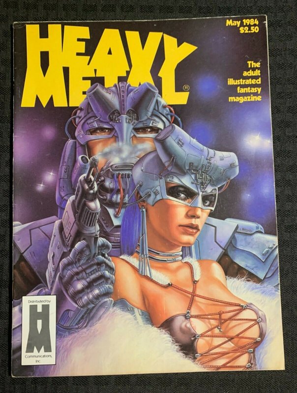 1984 May HEAVY METAL Magazine FVF 7.0 George Pratt / Jeff Jones I'm Age