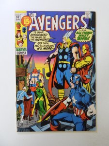 The Avengers #92 (1971) FN condition