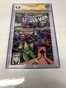 Amazing Spider-Man (1990) #334 (CGC 9.8 SS) Signed Erik Larsen • Marvel Comics