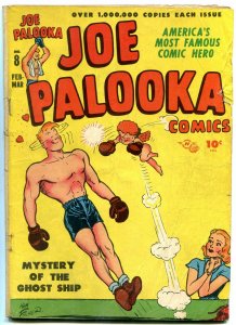 Joe Palooka #8 1947- Harvey Golden Age- Boxing- Ghost Ship VG-