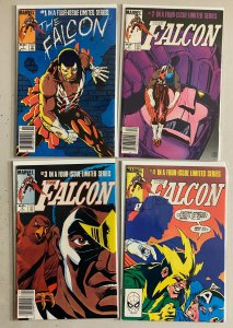 Falcon set #1-4 Newsstand Marvel (6.0 FN) (1983)