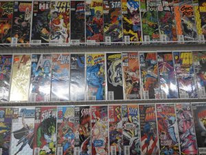 Huge Lot of 130+ Comics W/ Punisher, Venom, Ghost Rider Avg. VF Condition