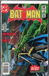 Batman #344 Newsstand Edition (1982) Batman