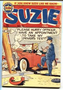 Suzie #71 1949-Archie-Golf Story-GINGER-KATY KEENE- G+