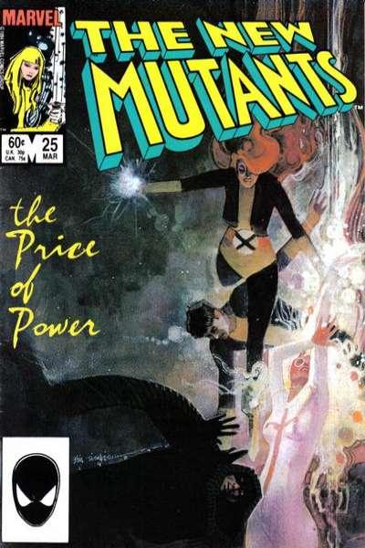 New Mutants (1983 series) #25, VF- (Stock photo)