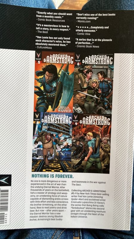 Archer and Armstrong #2,2012.. Wrath of the eternal warrior, 124p