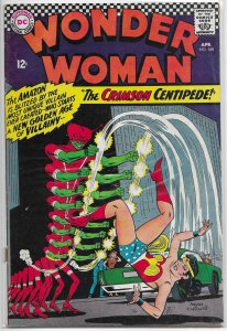 Wonder Woman   vol. 1   #169 GD Crimson Centipede, Kanigher/Andru