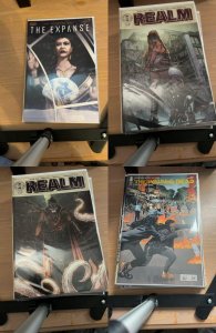 Lot of 4 Comics (See Description) The Realm, The Expanse, The Walking Dead
