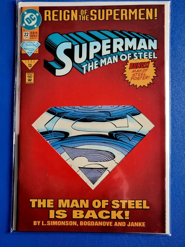 Superman: The Man of Steel #22 (1993)