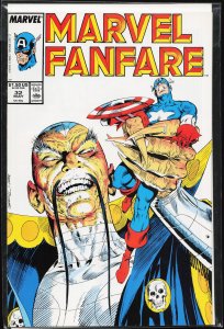 Marvel Fanfare #32 (1987) Captain America