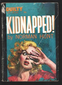 Guilty Detective Story Magazine 6/1962-Kidnapped by Norman Hunt-Pulp crime ...