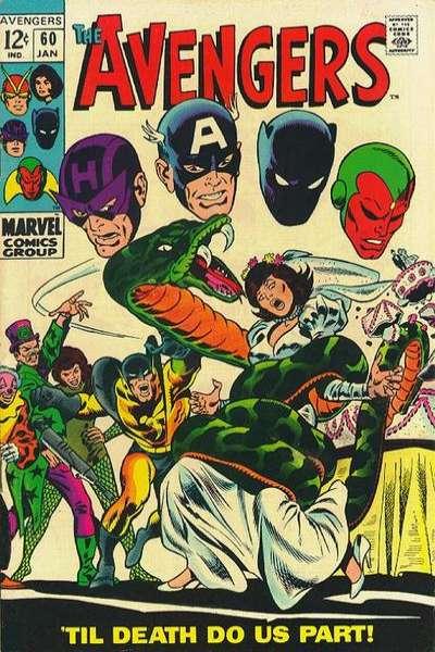 Avengers (1963 series) #60, Fine- (Stock photo)