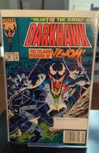 Darkhawk #14 Newsstand Edition (1992)