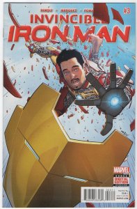 Invincible Iron Man #3 (2016)  NM+ to NM/M  original owner