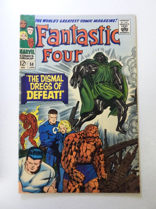 Fantastic Four #58 (1967) VF condition