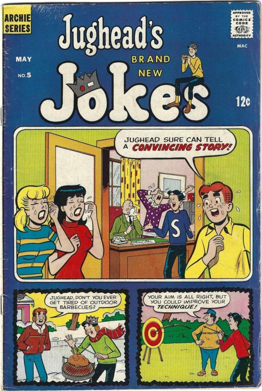 Jughead's Jokes #5  (1968)