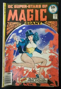 DC Super-Stars of Magic #11 1st Solo Zatanna Key Issue!! DC Comics 1977 VG