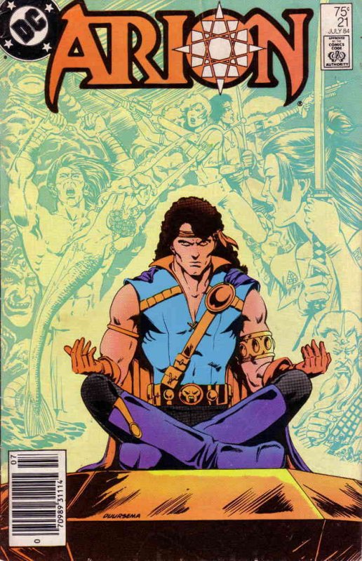Arion, Lord of Atlantis #21 (Newsstand) VF ; DC
