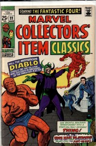 Marvel Collectors' Item Classics #22 (1969) Fantastic Four