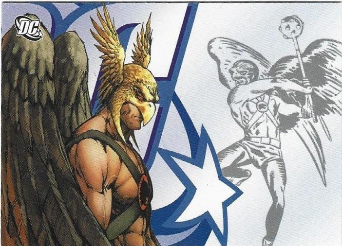 2007 DC Legacy Card #18 Hawkman