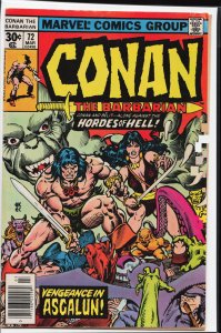 Conan the Barbarian #72 (1977) Conan