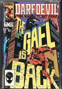 Daredevil #216 (1985) Daredevil