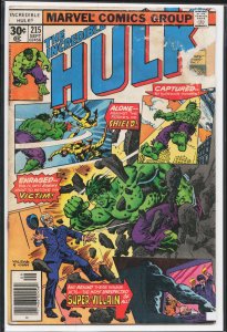 The Incredible Hulk #215 (1977) Hulk