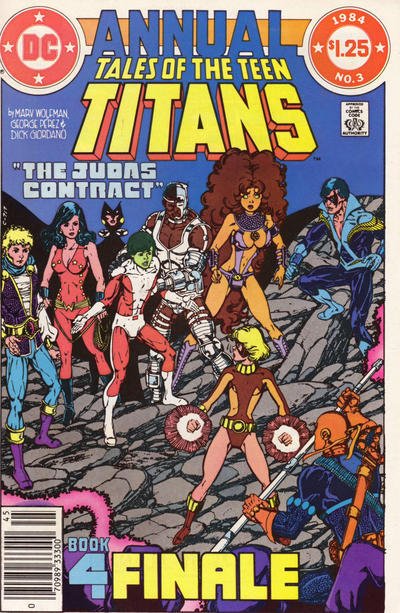 New Teen Titans, The (1st Series) Annual #3 (Newsstand) GD ; DC | low grade comi