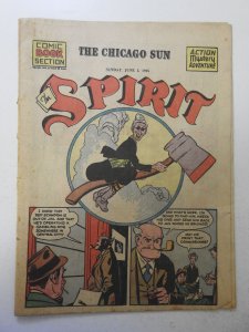 The Spirit #262 (1945) Newsprint Comic Insert Rare!