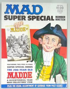 MAD Magazine  Super Special Number 19 Detached Maddie insert included 