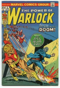 Warlock 5 FN 6.0 Marvel 1973 Bronze Age Ron Goulart First Victor Von Doom	