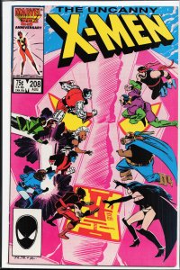 The Uncanny X-Men #208 (1986) X-Men