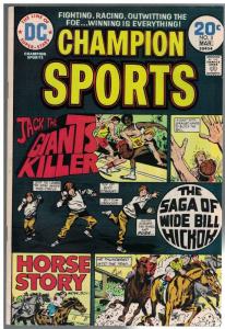 CHAMPION SPORTS (1973) 3 FN+ Mar. 1974