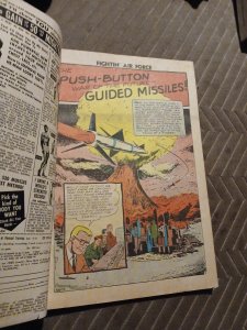 Fightin Air Force 12 Charlton 100 Page Giant 1958 Maurice Whitman Art Atomic Bmb