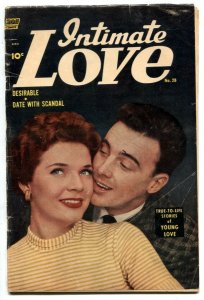 Intimate Love #28 1954- Romance- Date With Scandal G/VG