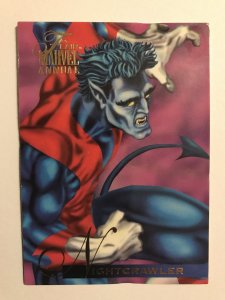 NIGHTCRAWLER #2 card : Marvel Annual 1995 Flair; VF; X-men, base