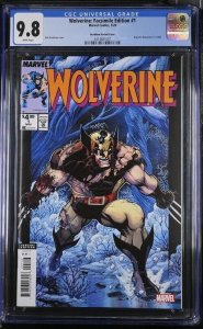 2024 WOLVERINE Claremont & Buscema #1 Facsimile 1:25 Variant Cover CGC 9.8 WP!