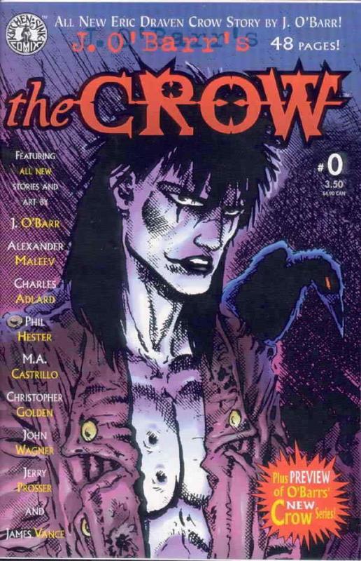 Crow, The: A Cycle of Shattered Lives #0 VF/NM; Kitchen Sink | save on shipping