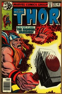 Thor #281 (1979) - This Hammer LOST! - Irving Watanabe Cover
