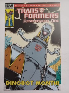 Transformers Regeneration One #82 B Variant - Dinobots - IDW - 2012 - NM