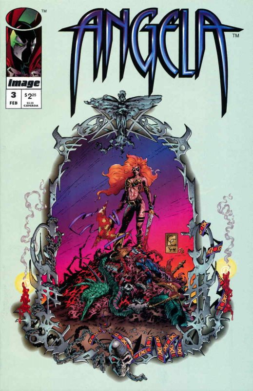 Angela #3 FN ; Image | Neil Gaiman Greg Capullo Last Issue